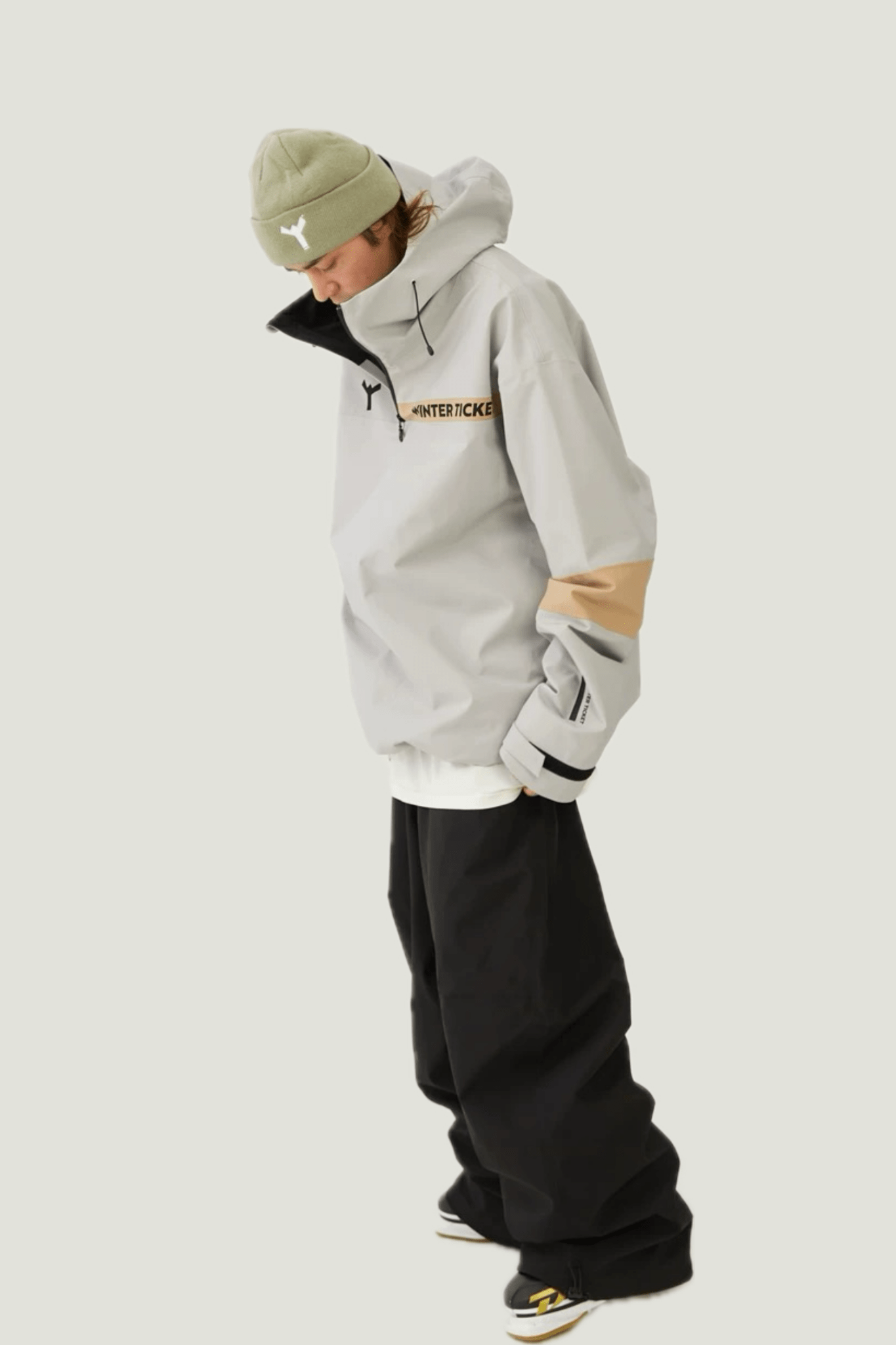 Winter Ticket Freestyle Oversize Snow Hoodie
