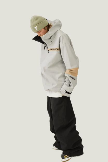 Winter Ticket Freestyle Oversize Snow Hoodie