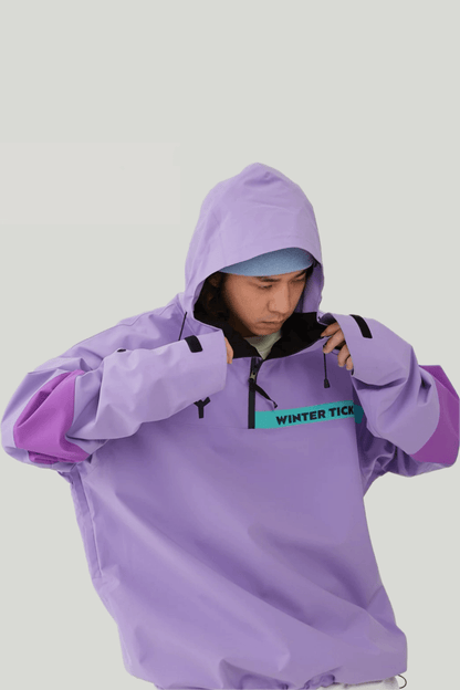 Winter Ticket Freestyle Oversize Snow Hoodie