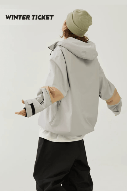 Winter Ticket Freestyle Oversize Snow Hoodie
