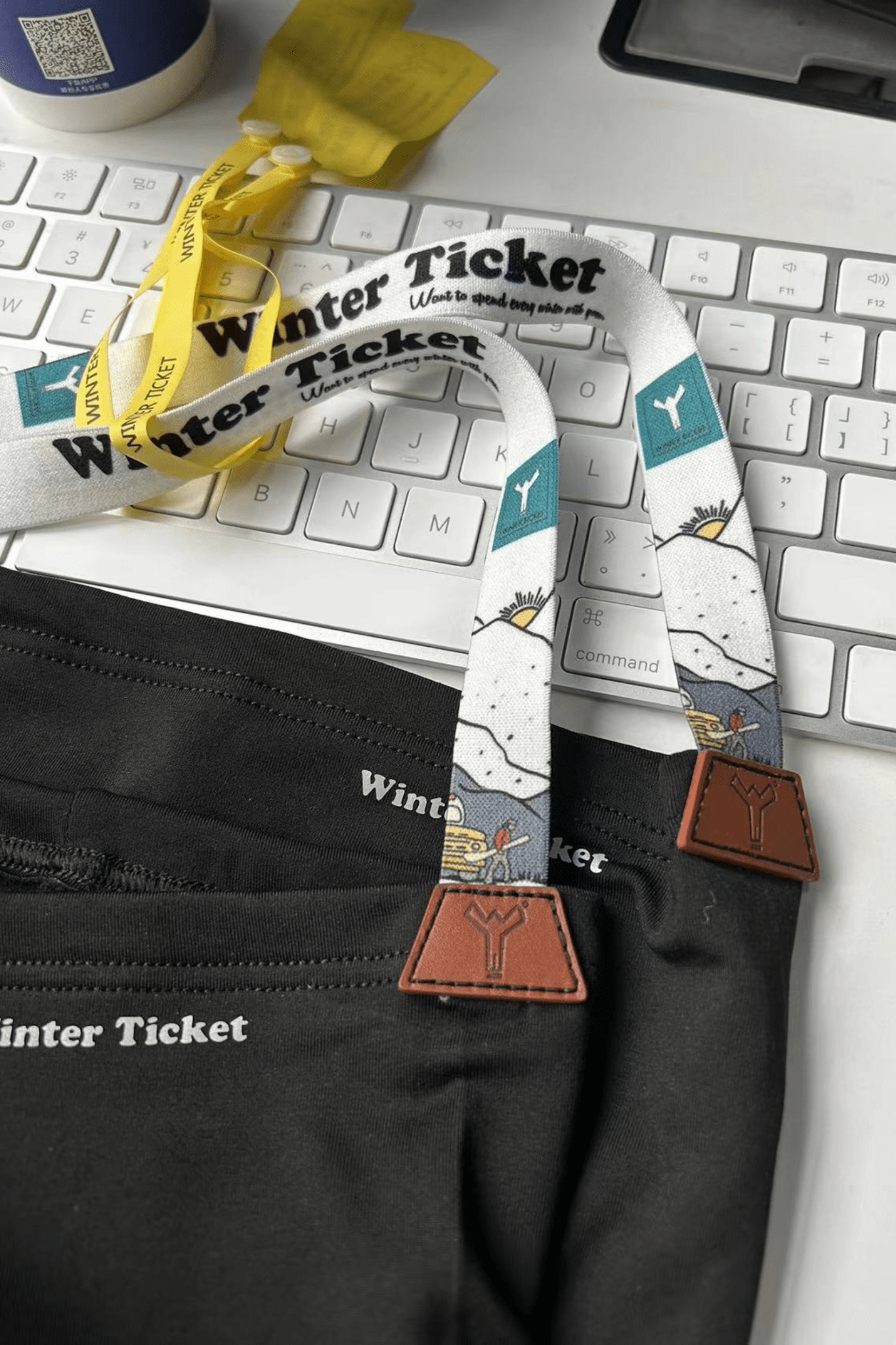 Winter Ticket Half Face Mask