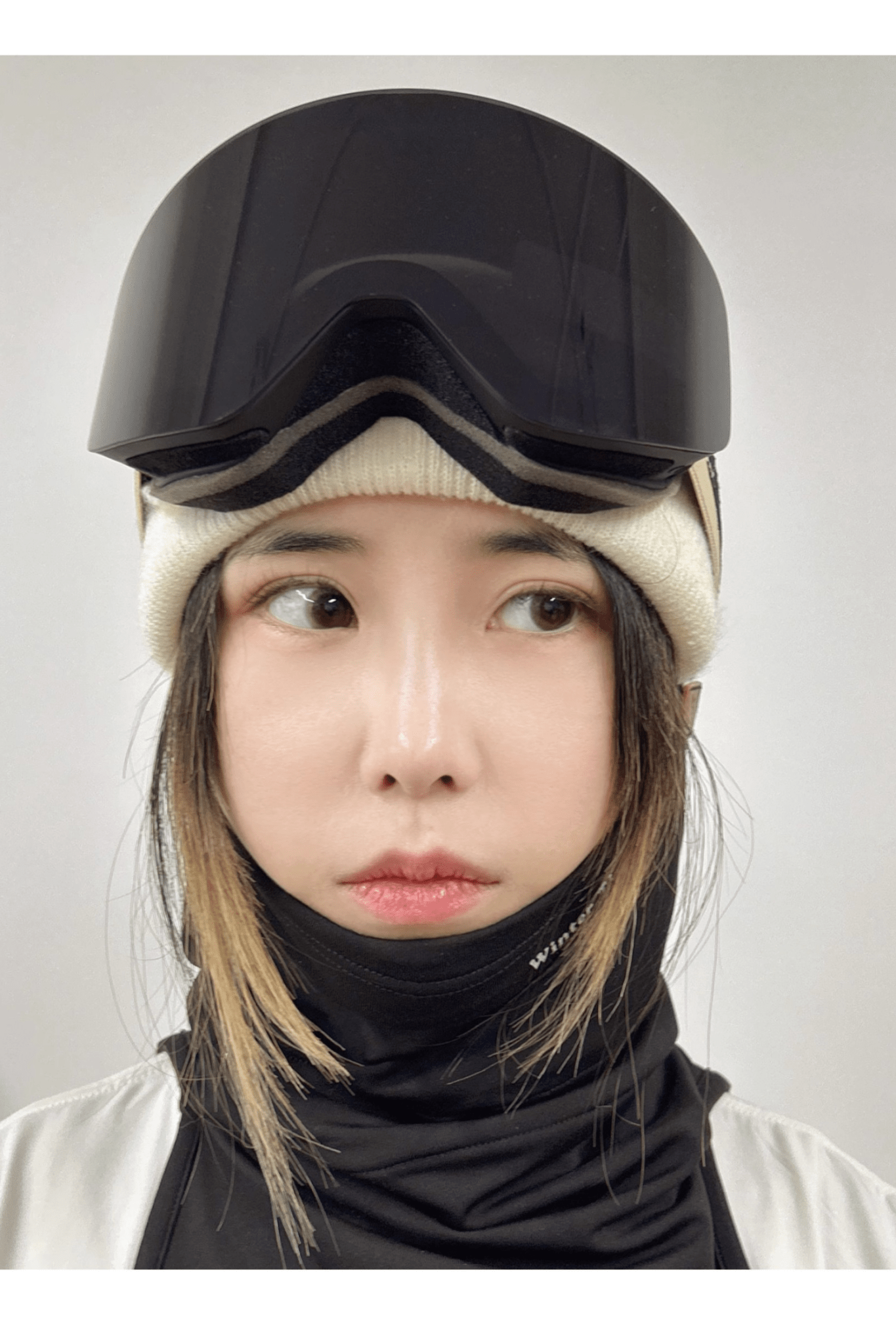 Winter Ticket Half Face Mask