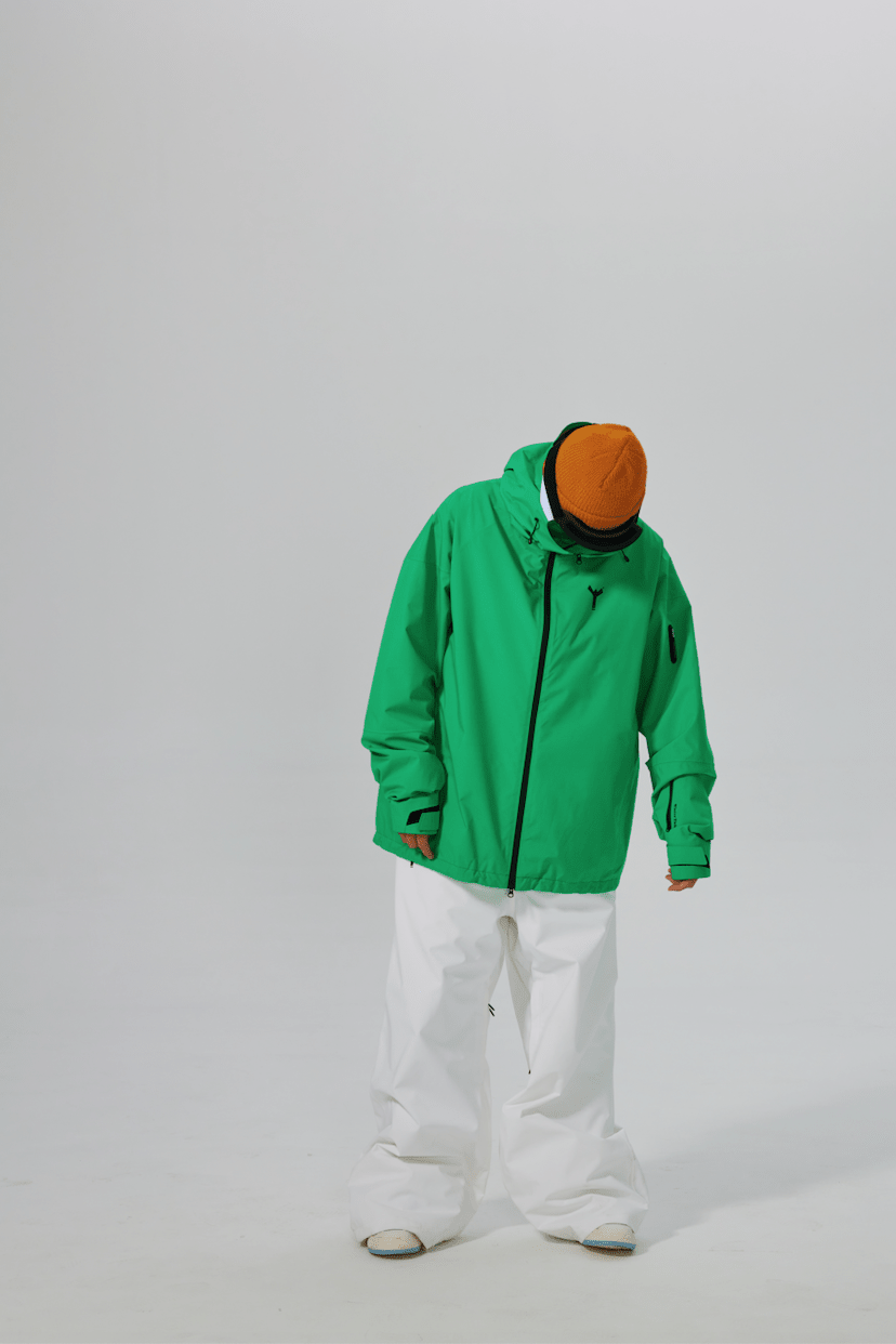 Winter Ticket RECCO Snow Jacket Green