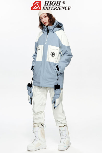 HIGH EXP Heated Temperature Adjustable Snowsuit exile space blue