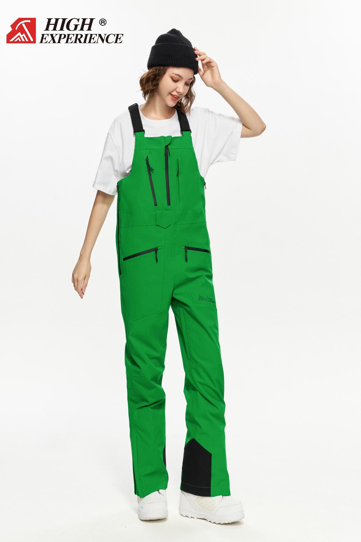 exile space HIGH EXP Snow Bib Pants green