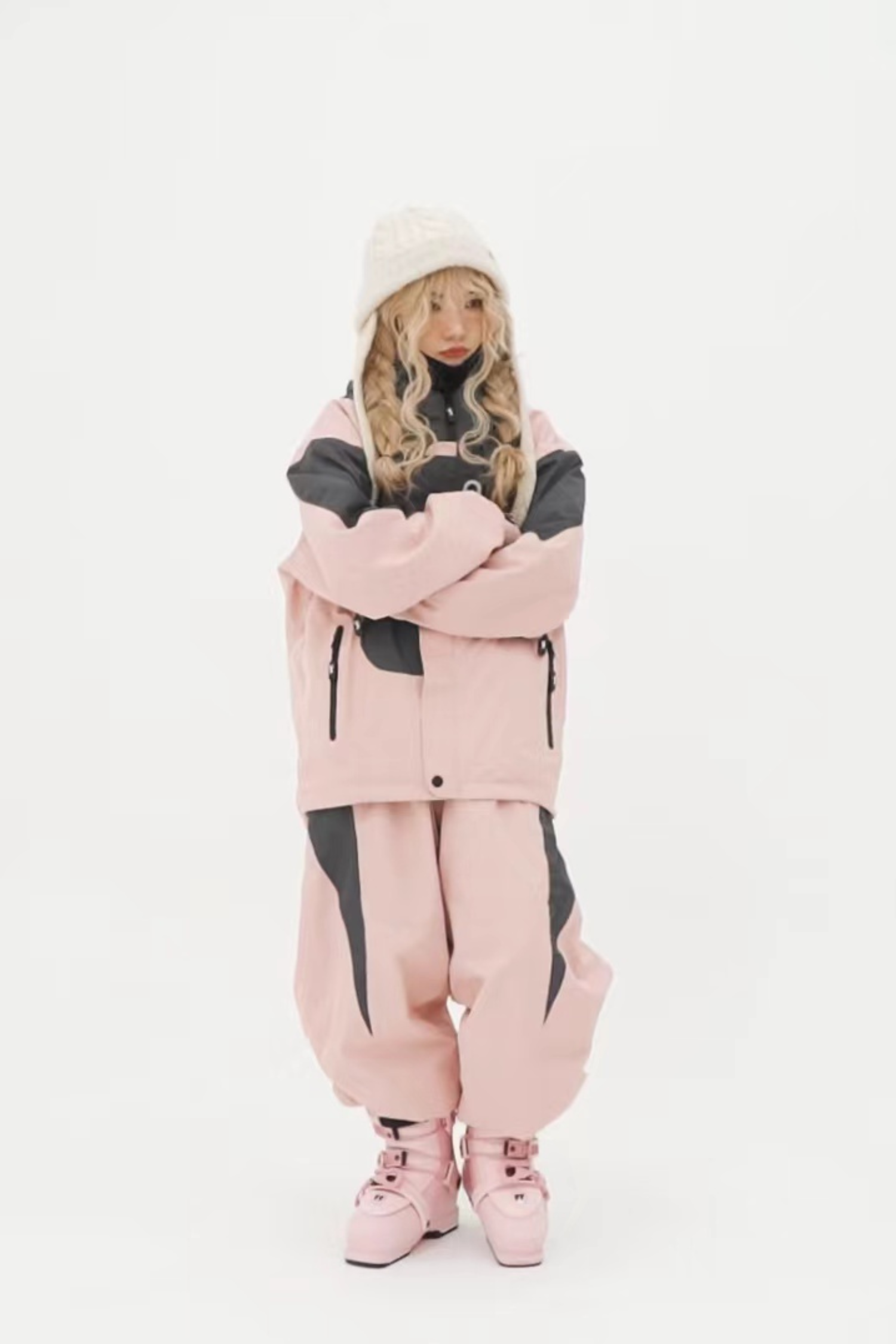 Pink deals snow jacket