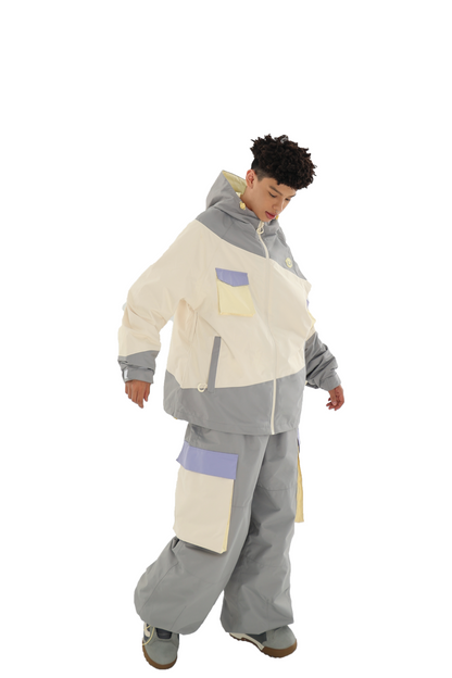 exile space LMDSNOW Snow jacket grey