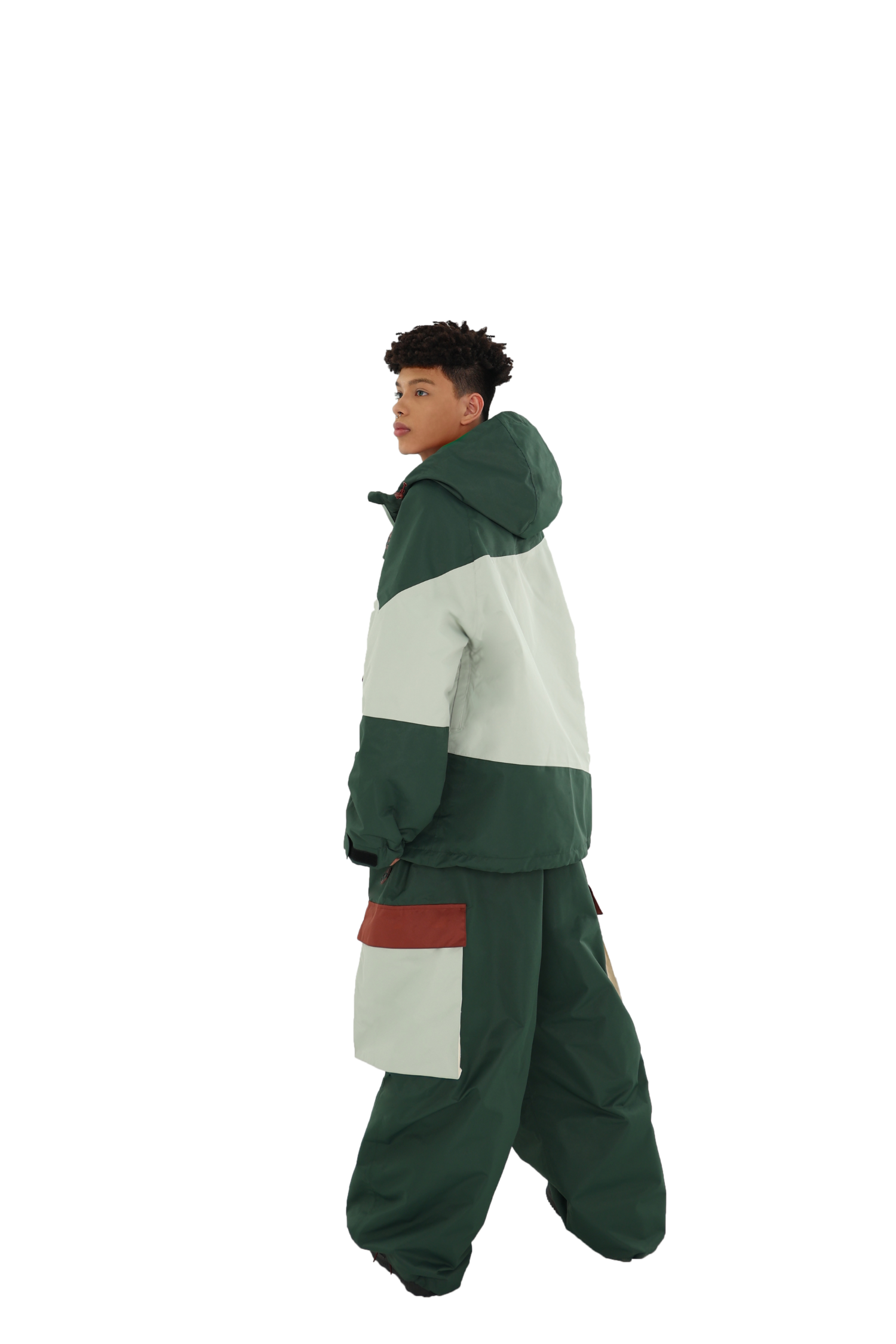 exile space LMDSNOW Snow jacket green