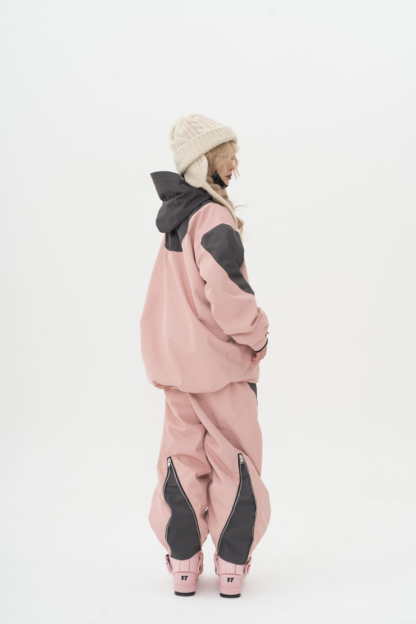 Welem 2L pink snow jacket exile space