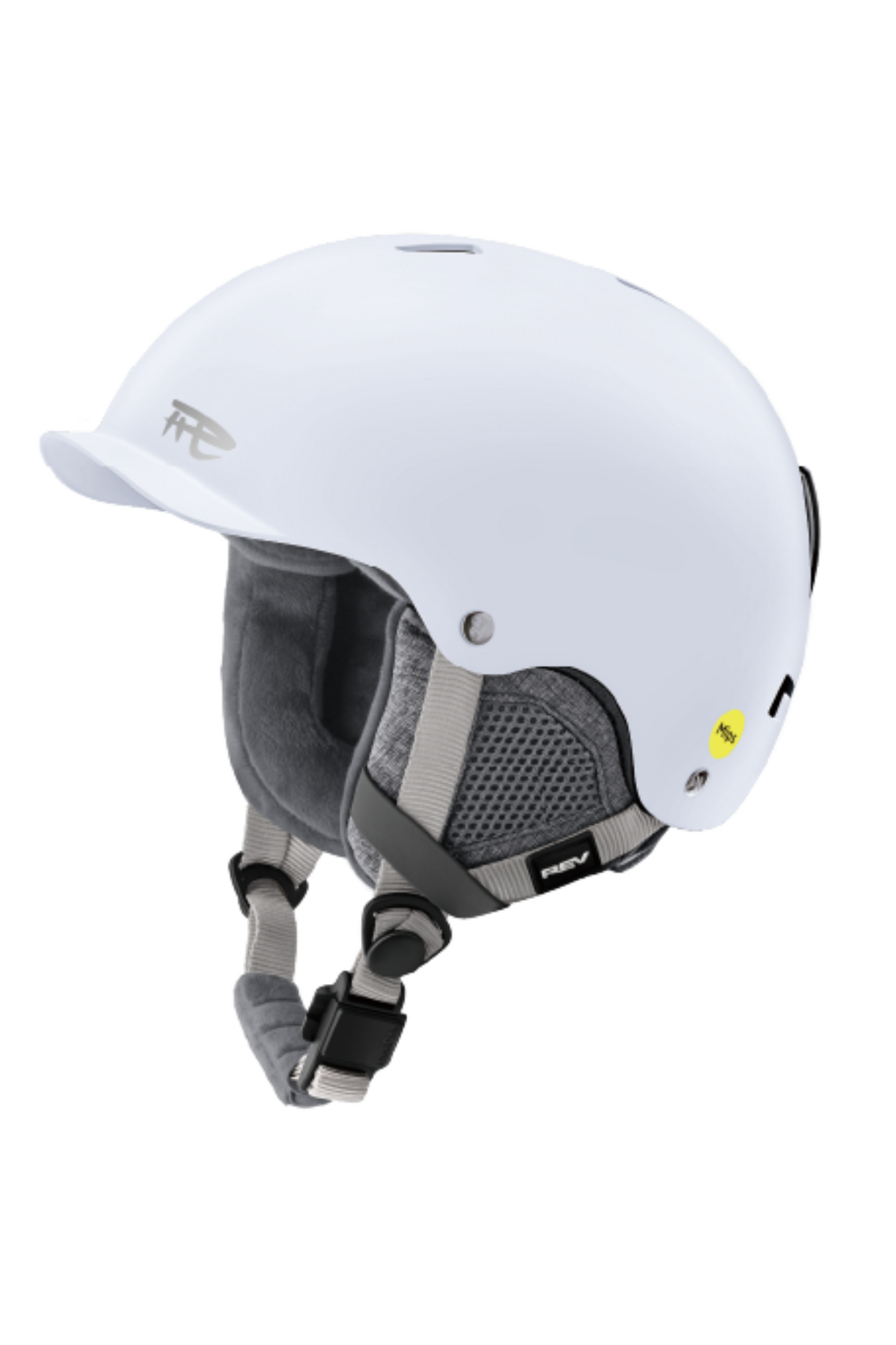 REV ORIX Snow Helmet Titanium White exile.space