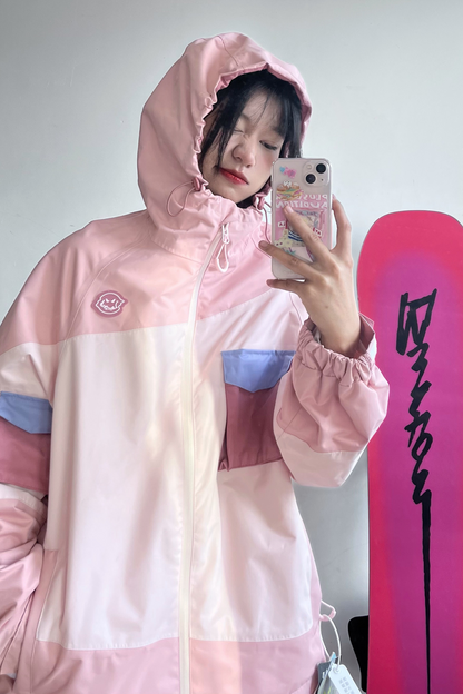 exile space LMDSNOW Snow jacket pink