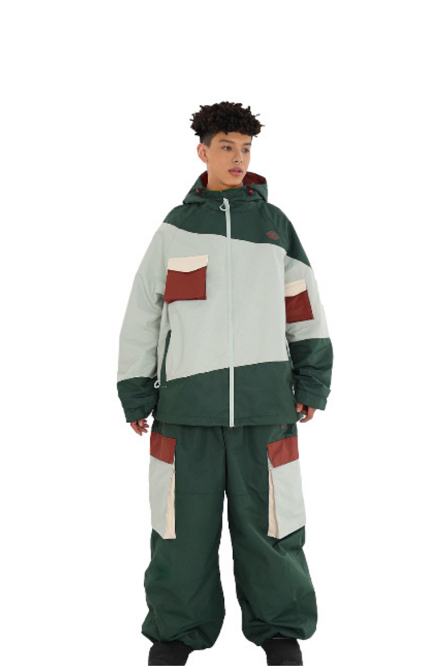 exile space LMDSNOW Snow jacket green