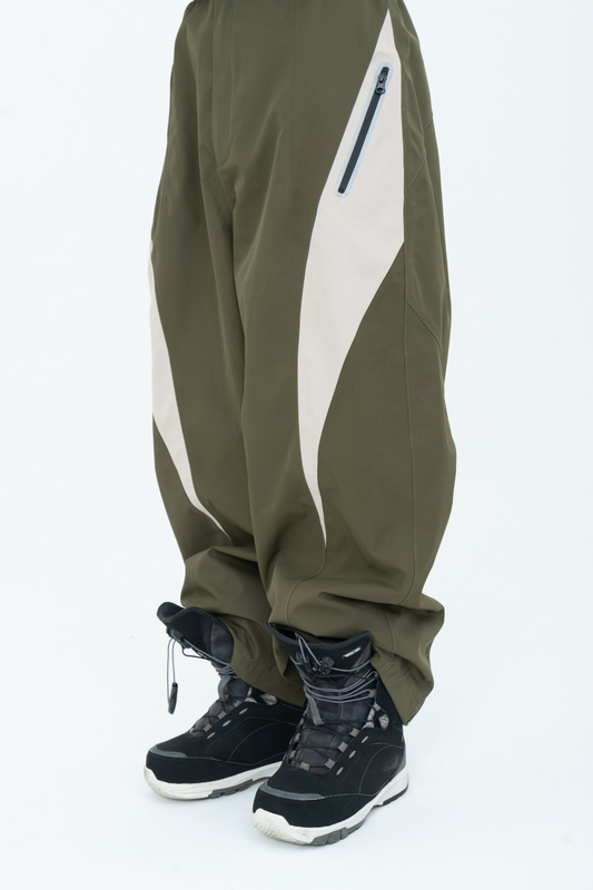 exile space welem 2L green snow pants