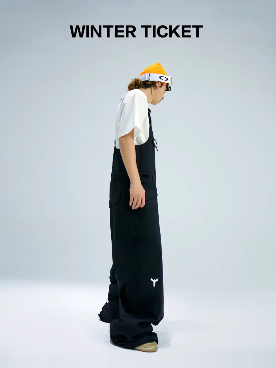 Winter Ticket 22/23 Bib Pants exile space black