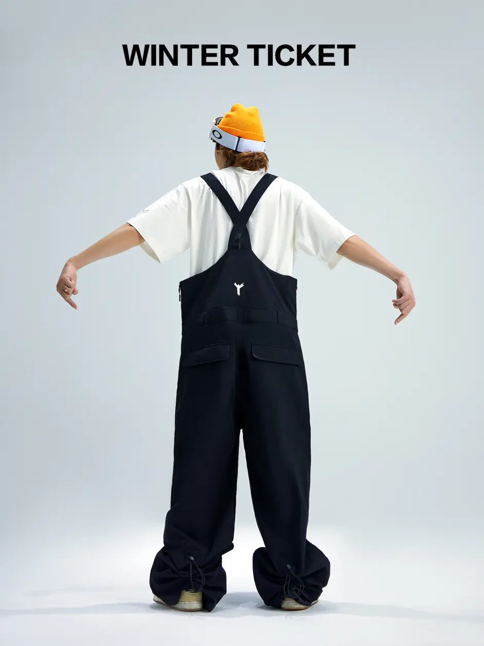 Winter Ticket 22/23 Bib Pants exile space black