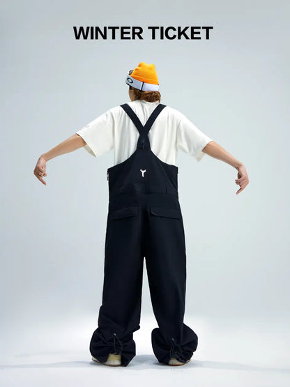 Winter Ticket 22/23 Bib Pants exile space black
