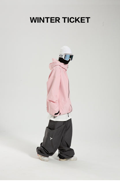 Winter Ticket 22/23 Bib Pants exile space pink