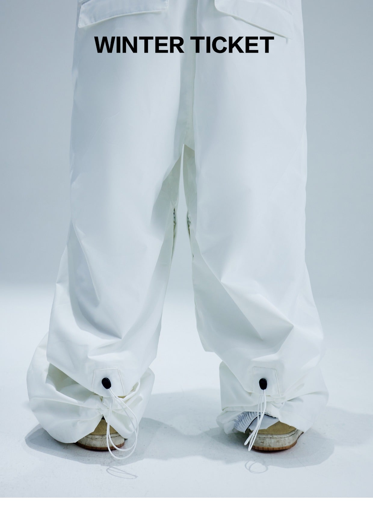 Winter Ticket 22/23 Bib Pants exile space white