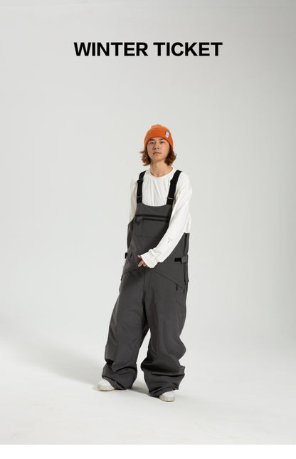 Winter Ticket 22/23 Bib Pants exile space grey