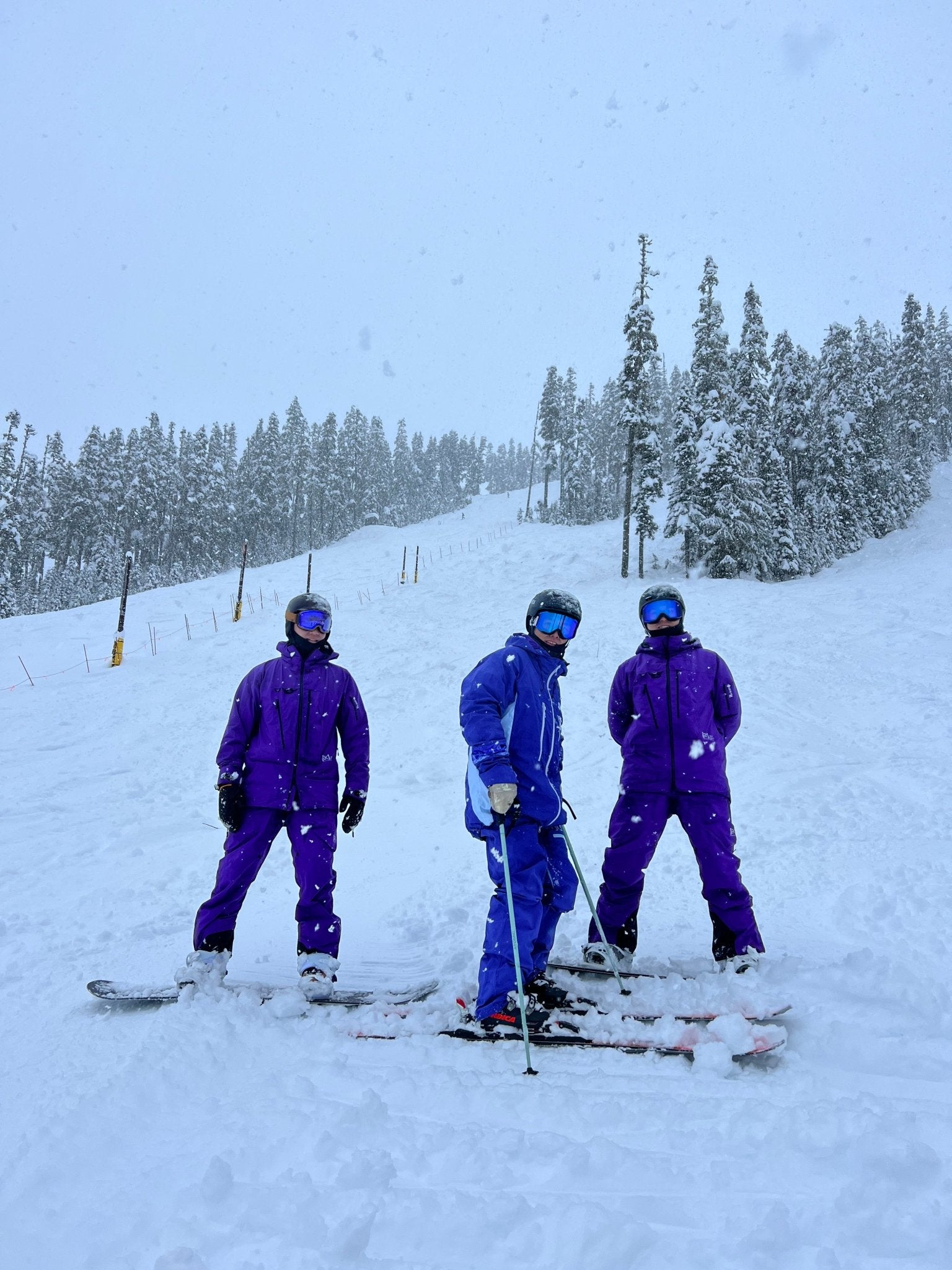 OUREA 22/23 Signiture 2L Snow Bib Pants Purple