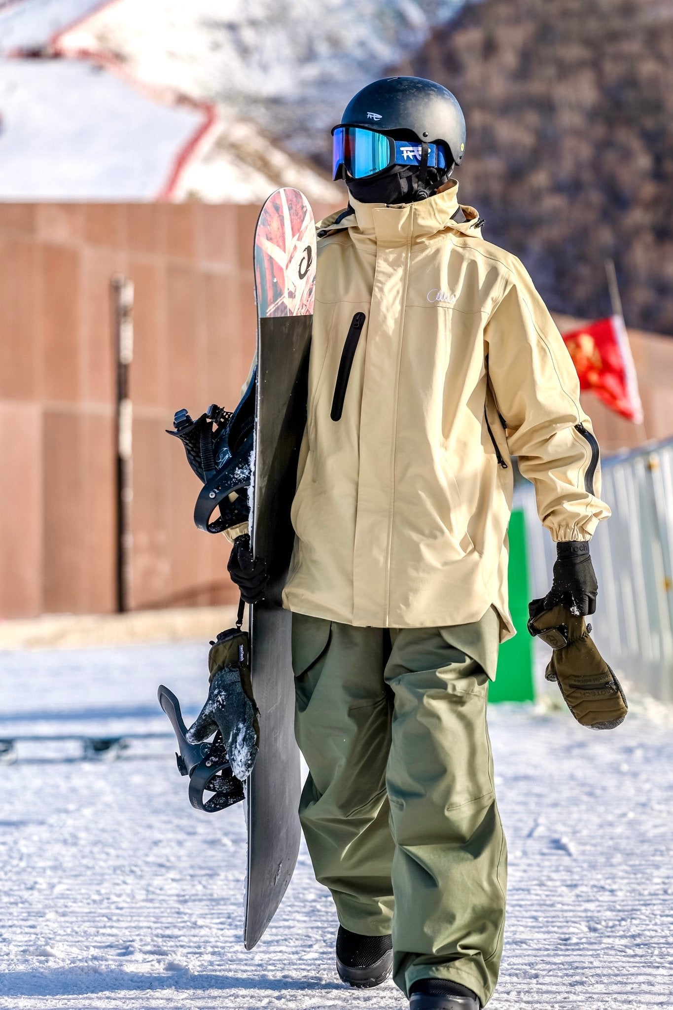 REV ORIX Snow Helmet Forged Carbon Ultra-light Model