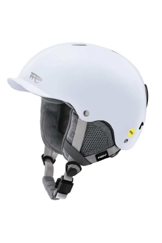 REV ORIX Snow Helmet Titanium White