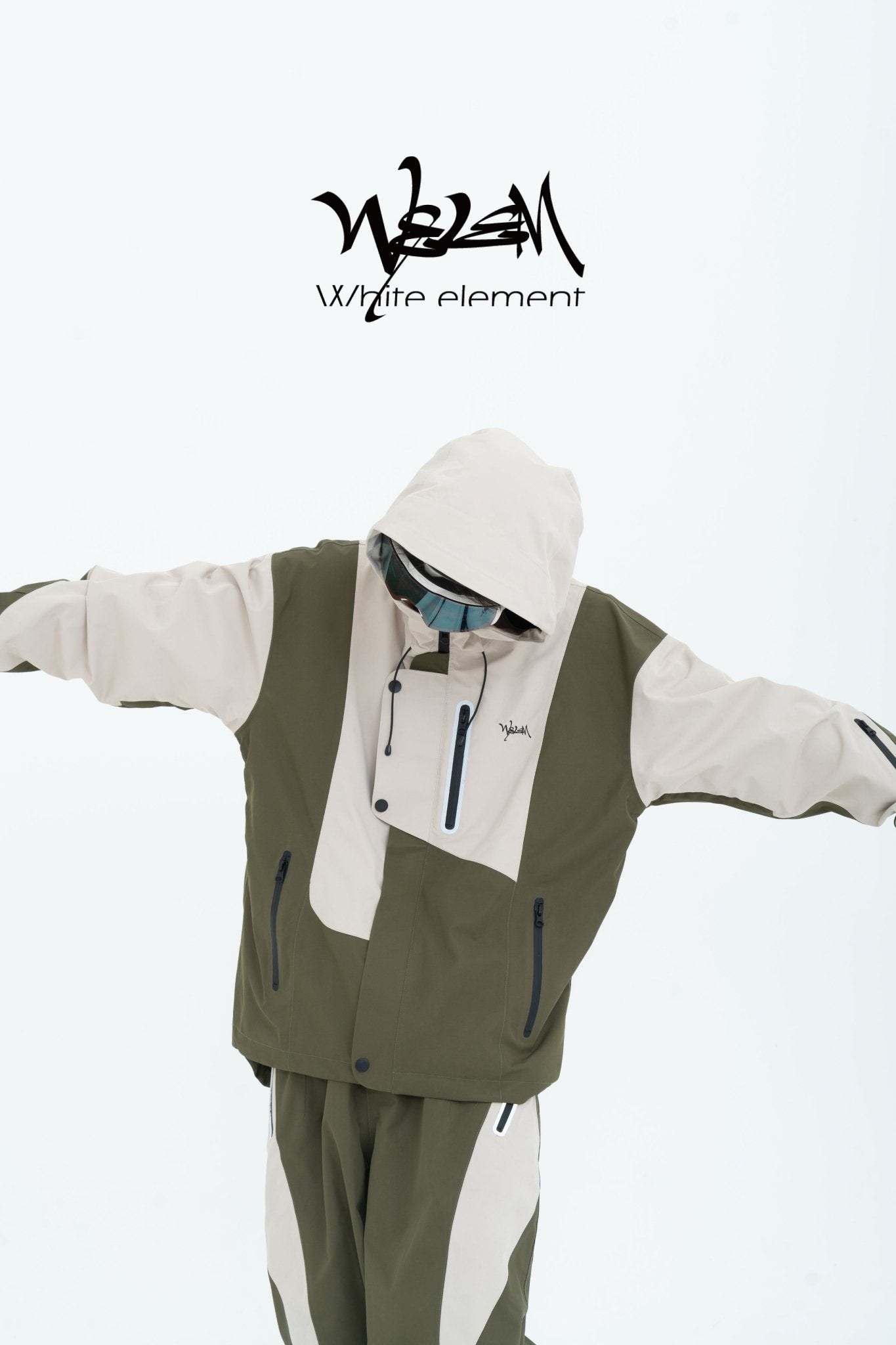 WELEM 2L QF Snow Jacket Olive