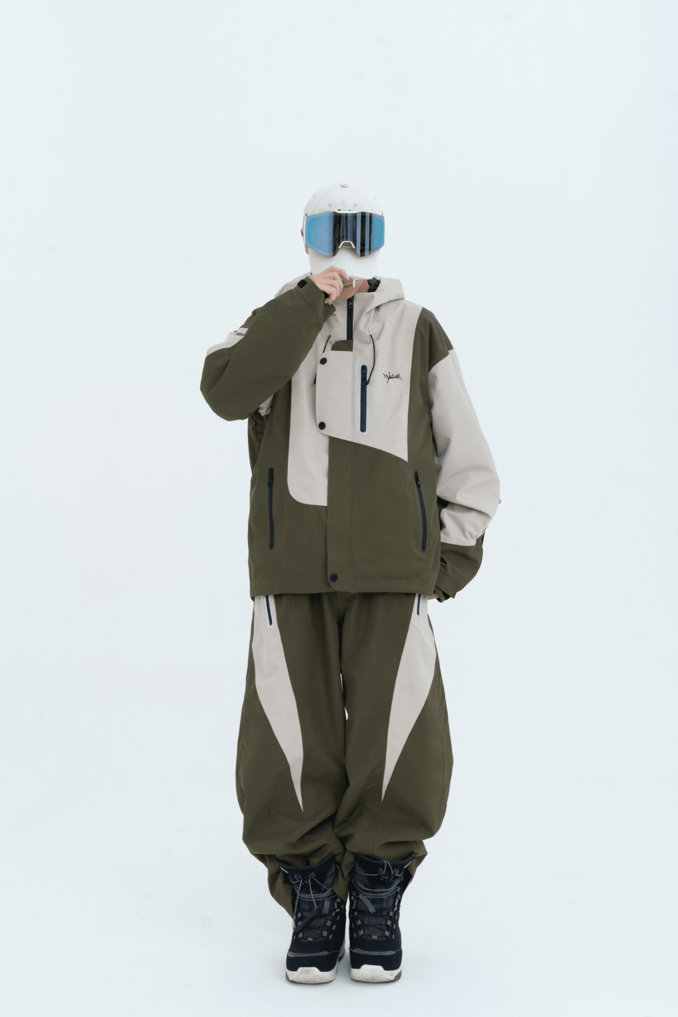 WELEM 2L QF Snow Pants Olive
