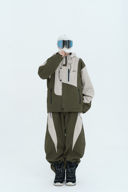 WELEM 2L QF Snow Pants Olive