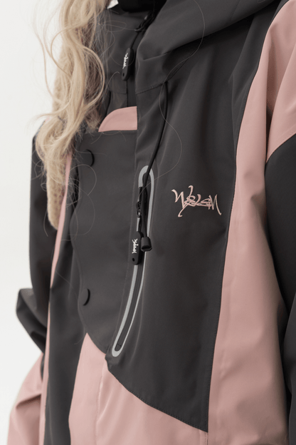 WELEM 3L QF Snow Jacket Pink