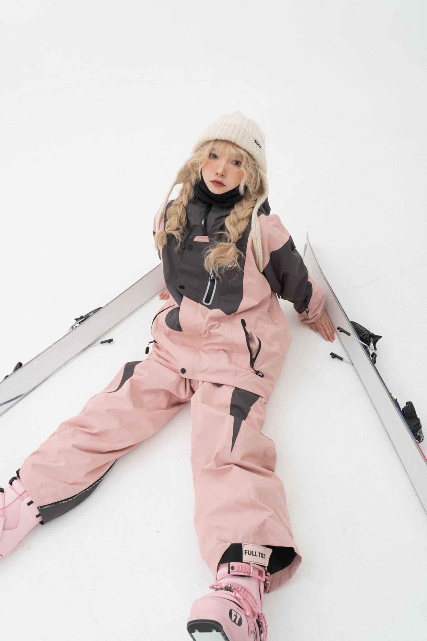 WELEM 3L QF Snow Jacket Pink