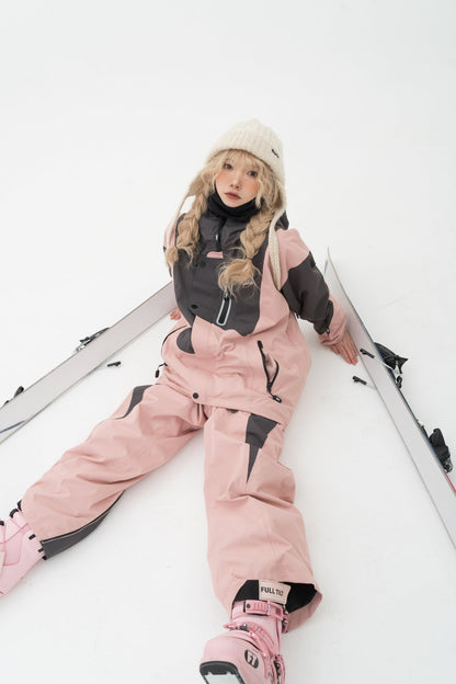 WELEM 3L QF Snow Jacket Pink