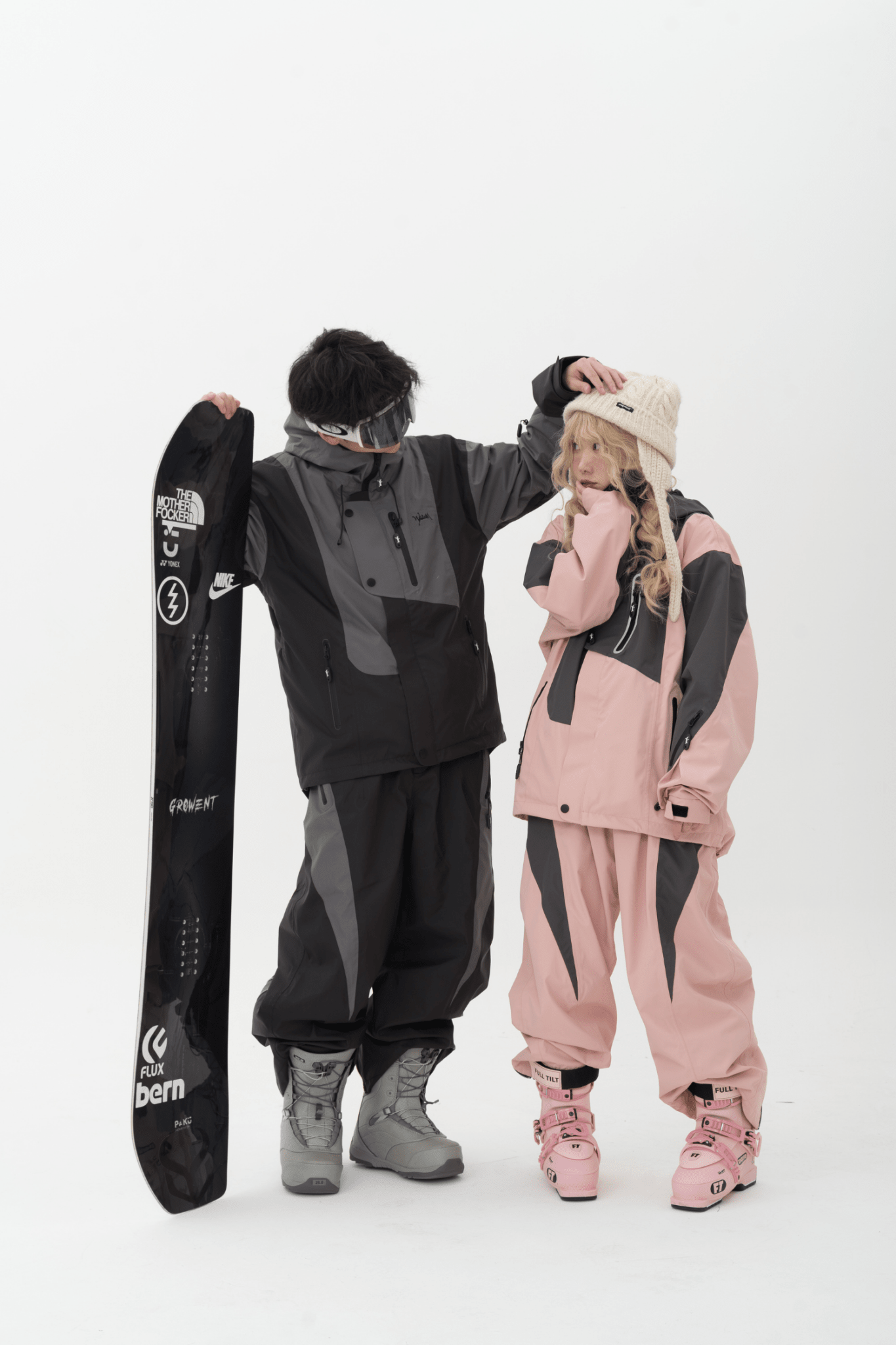 WELEM 3L QF Snow Pants Pink
