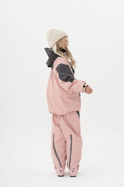 WELEM 3L QF Snow Pants Pink