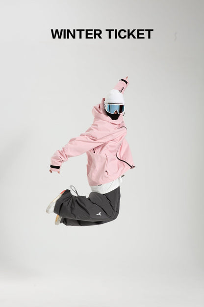 Winter Ticket Unisex RECCO® Snow Jacket Pink