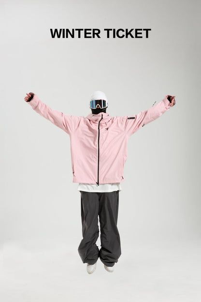 Winter Ticket Unisex RECCO® Snow Jacket Pink